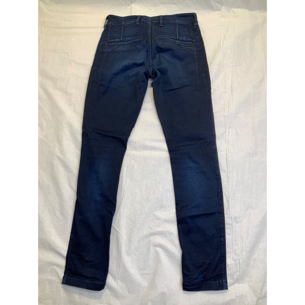 G-Star Raw Basic Blue Straight Stretch Men's Blue Denim Jeans W29 L32 - Picture 5 of 14